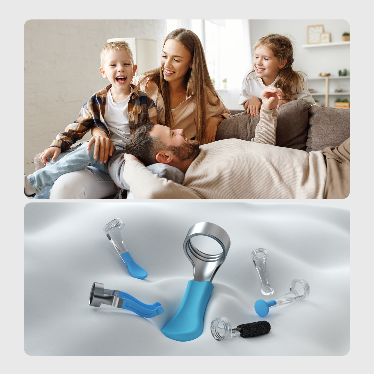 Bebird EarSight Plus Ohrenschmalz-Entferner-Set mit Ersatzspitzen, Earpick-Aufsätze